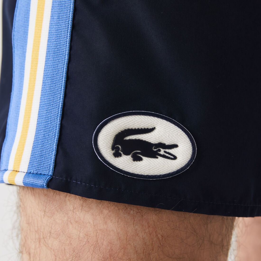 Men’s Heritage Contrast Bands Short Swimming Trunks Men’s Heritage Contrast Bands Short Swimming Trunks