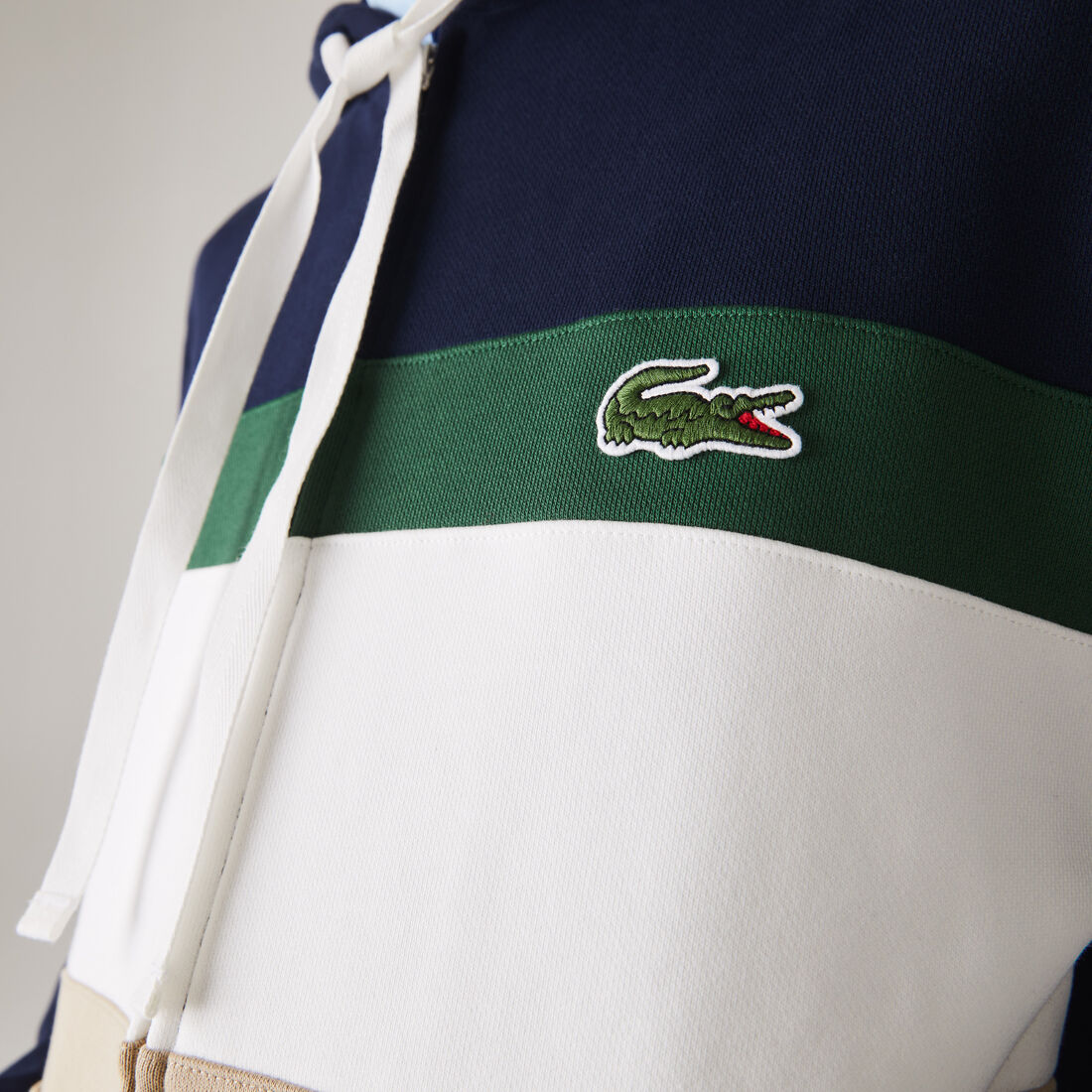 Men's Colourblock Fleece Zippered Hooded Sweatshirt Men's Colourblock Fleece Zippered Hooded Sweatshirt