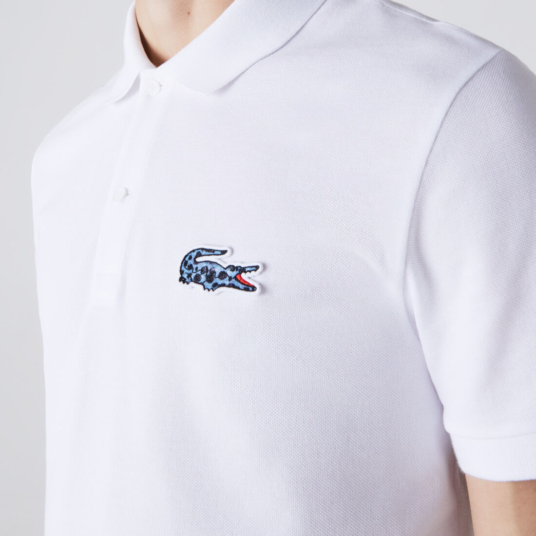 Men’s Lacoste x National Geographic Organic Cotton Piqué Polo Shirt Men’s Lacoste x National Geographic Organic Cotton Piqué Polo Shirt