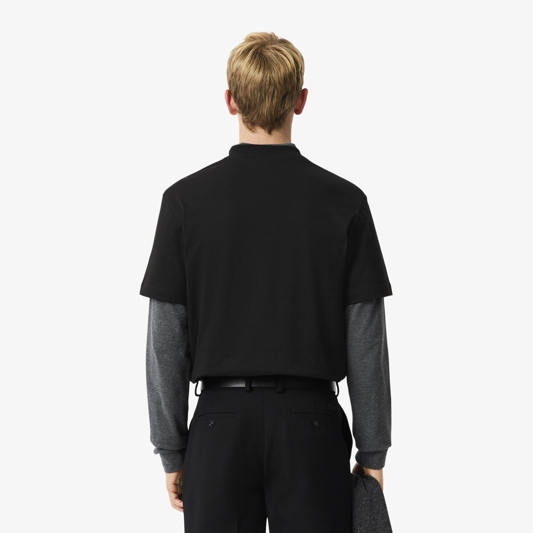 تي شيرت جيرسي ثقيل بطبعة تمساح