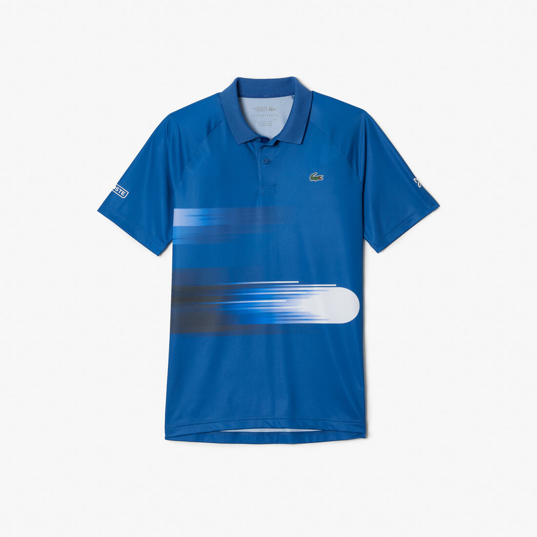 Men's Lacoste SPORT x Novak Djokovic Print Stretch Polo Shirt Men's Lacoste SPORT x Novak Djokovic Print Stretch Polo Shirt