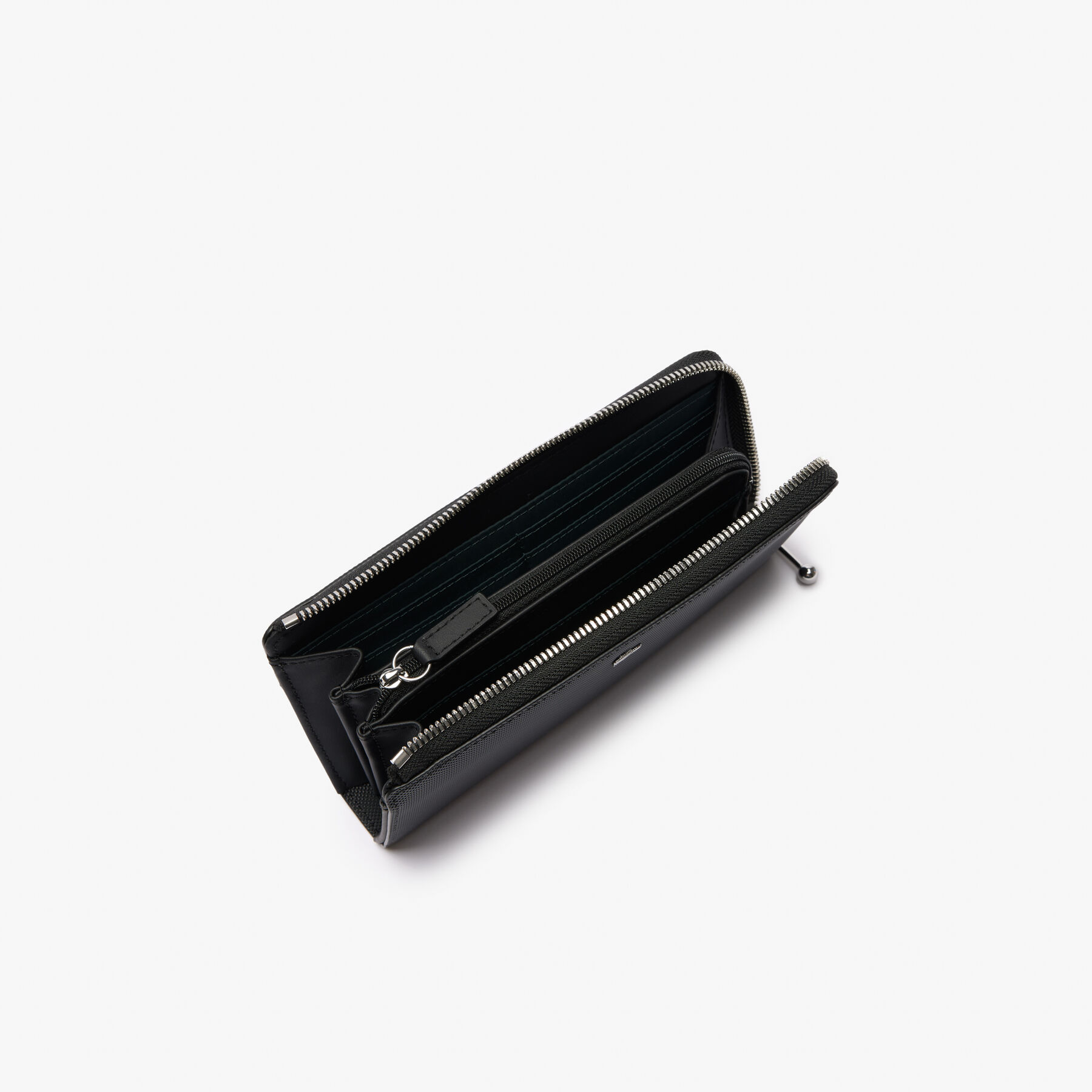 lacoste daily city zipped billfold