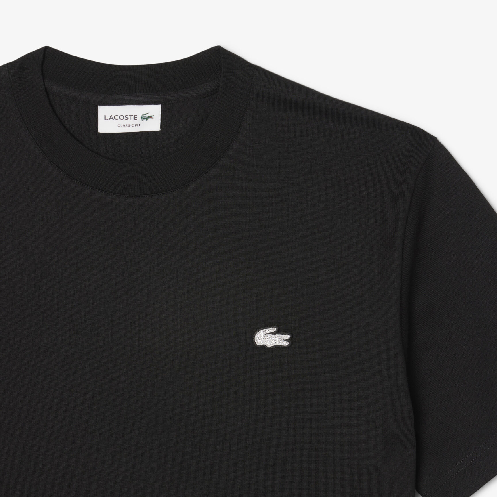 Diamante Crocodile Cotton T-shirt