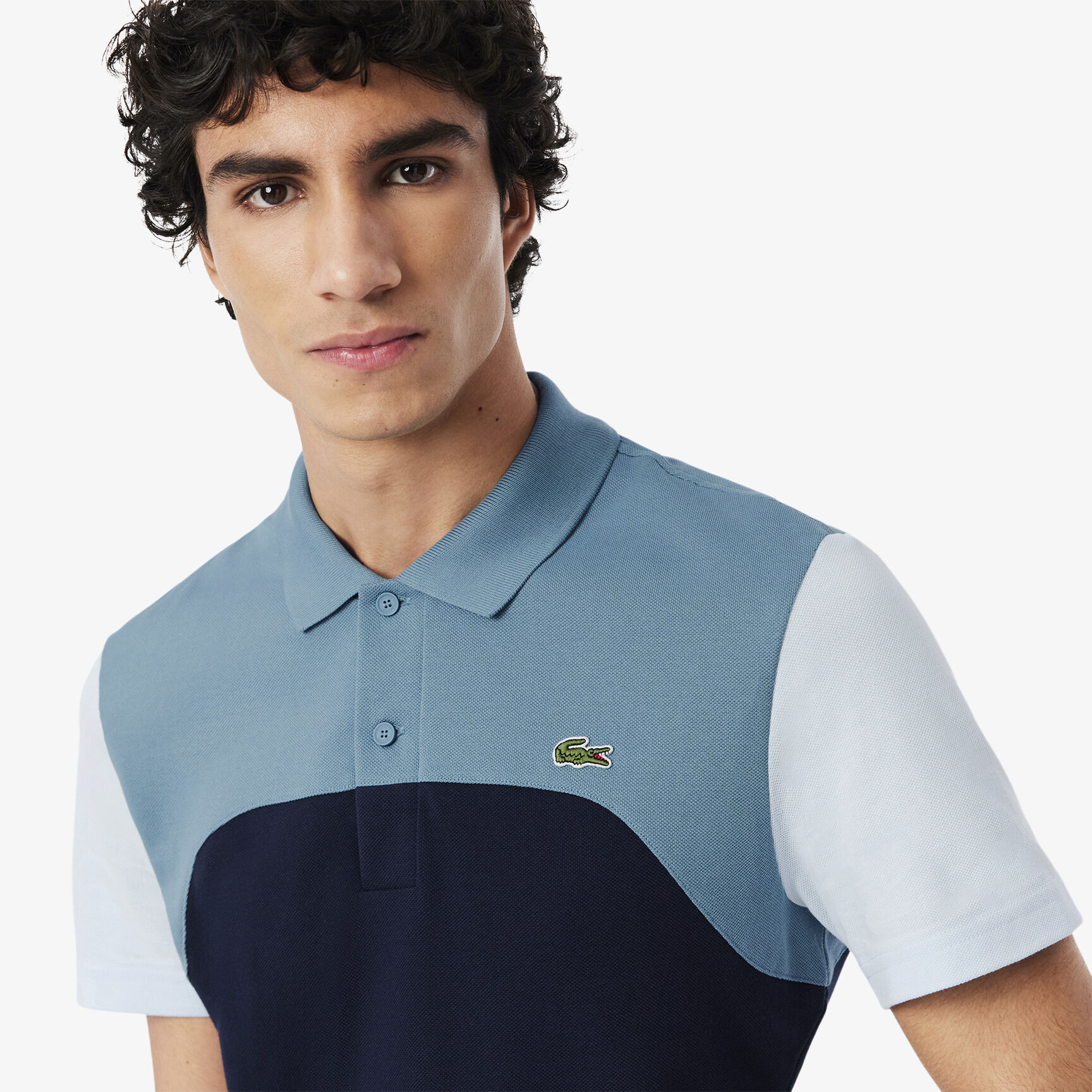 Regular Fit L.12.12 Colour-Block Polo Shirt Regular Fit L.12.12 Colour-Block Polo Shirt