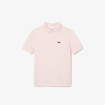 Kids' Lacoste Regular Fit Petit Piqué Polo Shirt