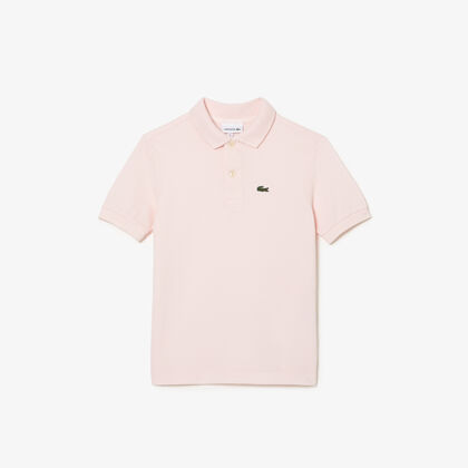 Kids' Lacoste Regular Fit Petit Piqué Polo Shirt