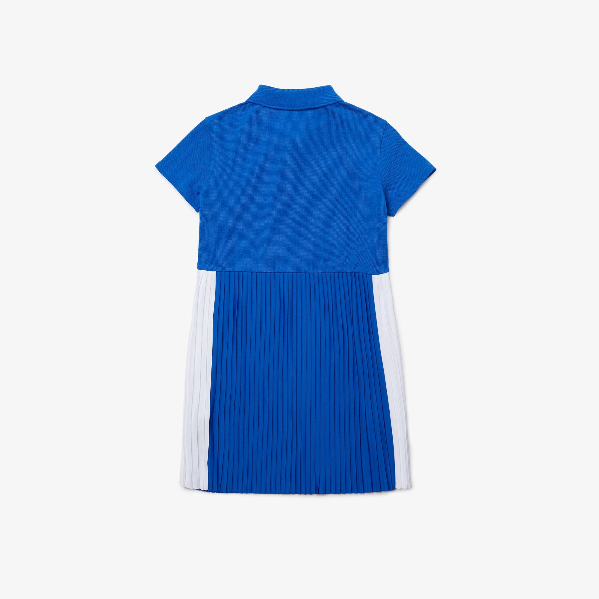 Girls’ Pleated Lightweight Cotton Piqué Polo Dress Girls’ Pleated Lightweight Cotton Piqué Polo Dress