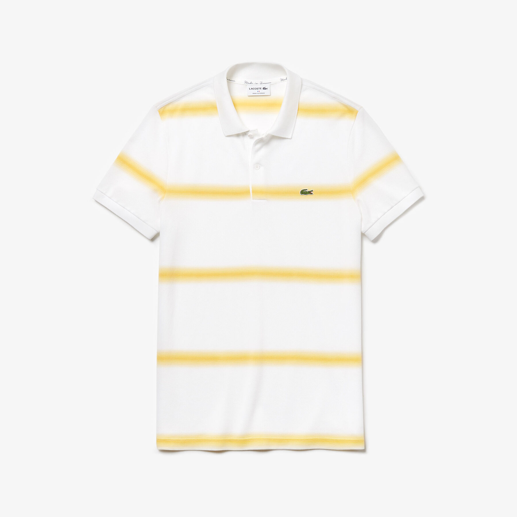 men s lacoste made in france regular fit cotton piqu  polo shirt