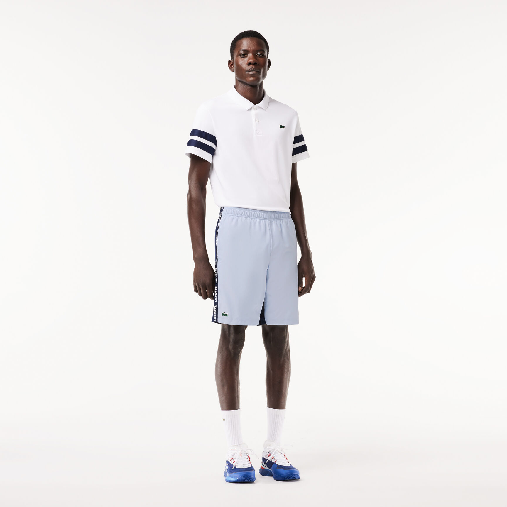 Sportsuit Logo Stripe Tennis Shorts