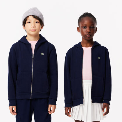 Kangaroo Pocket Zip Front Hoodie