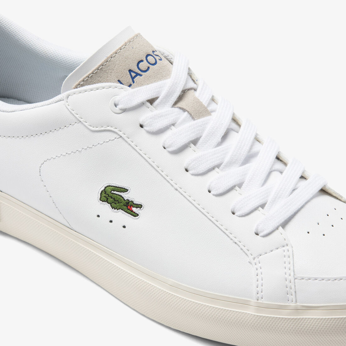 Men's Lacoste Powercourt Leather Trainers Men's Lacoste Powercourt Leather Trainers