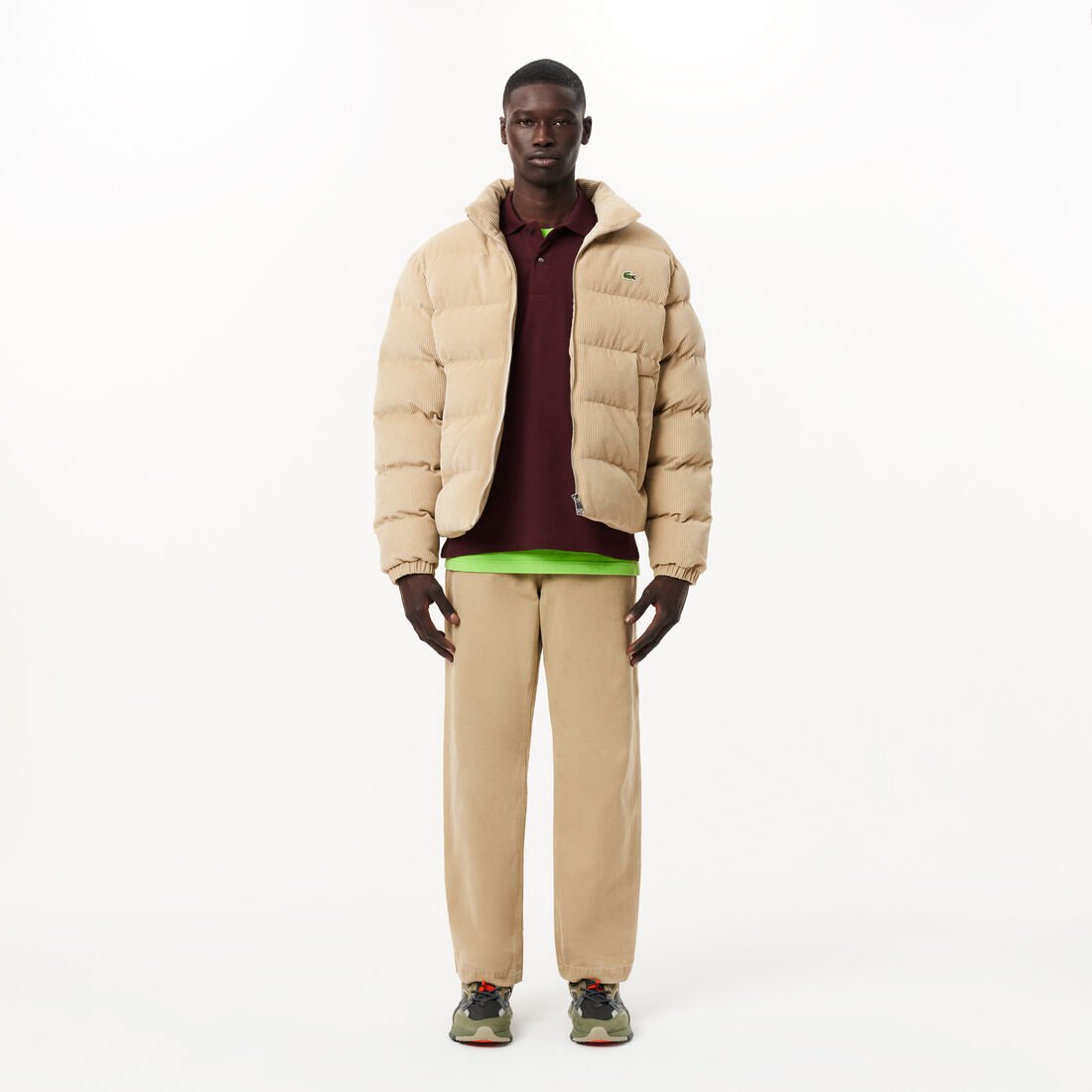 Classic Fit Long Sleeved L.12.12 Polo Shirt Classic Fit Long Sleeved L.12.12 Polo Shirt