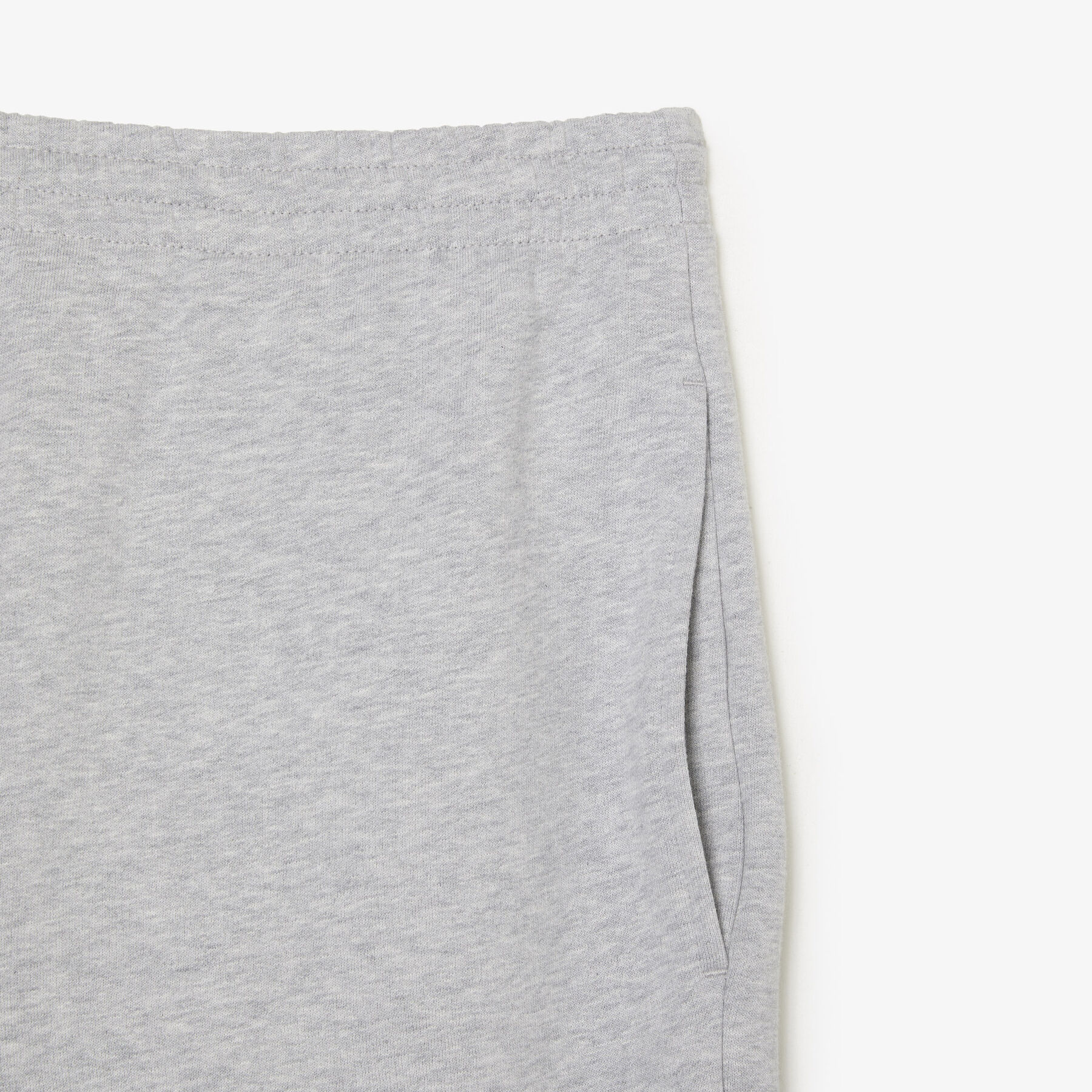 lacoste regular fit fleece shorts