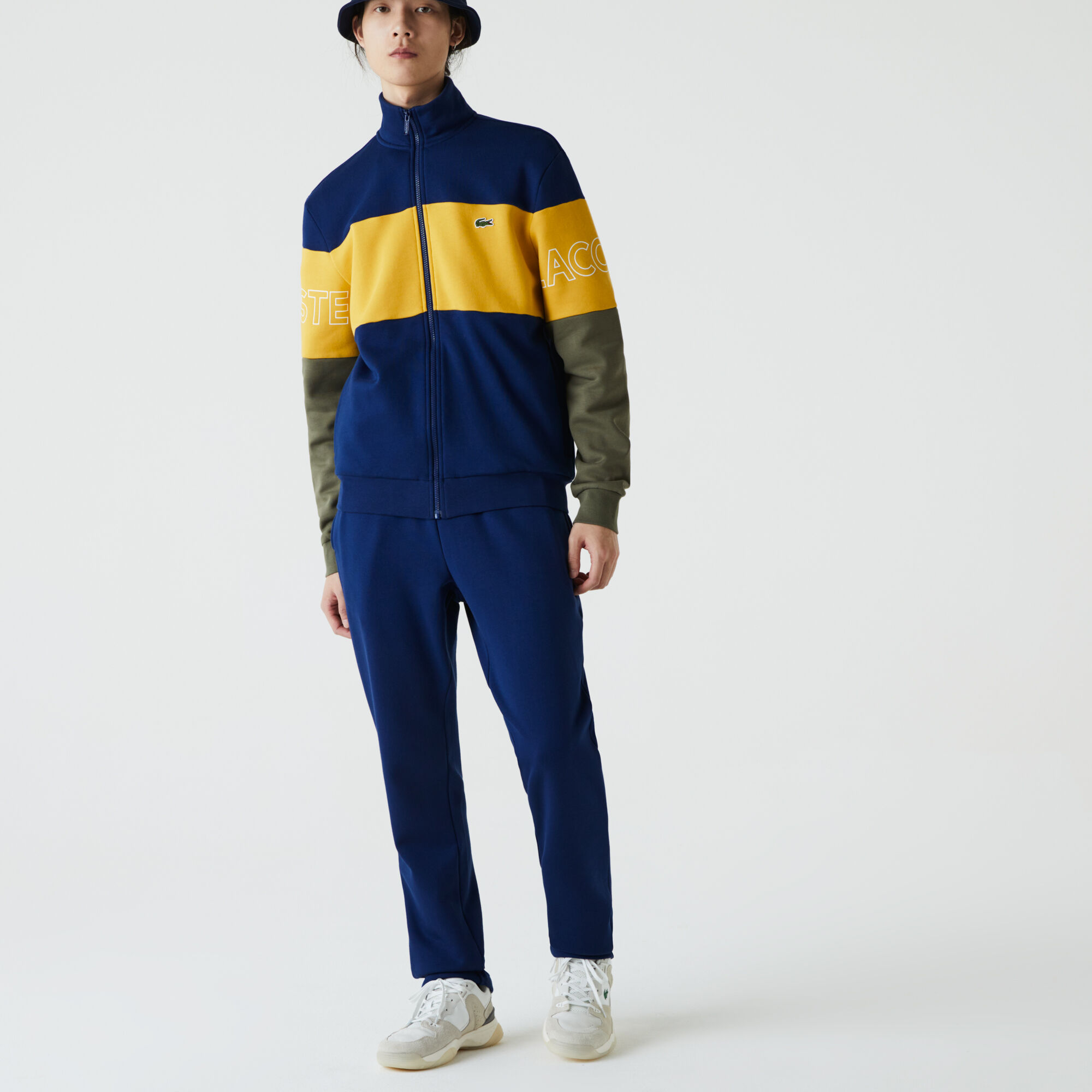 Lacoste fleece tracksuit shop