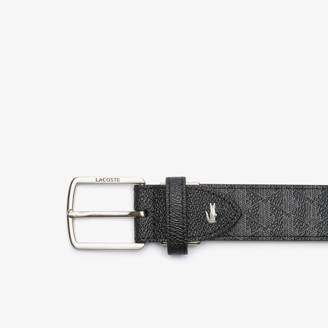 Men's Monogram Tongue Buckle Woven Belt Men's Monogram Tongue Buckle Woven Belt