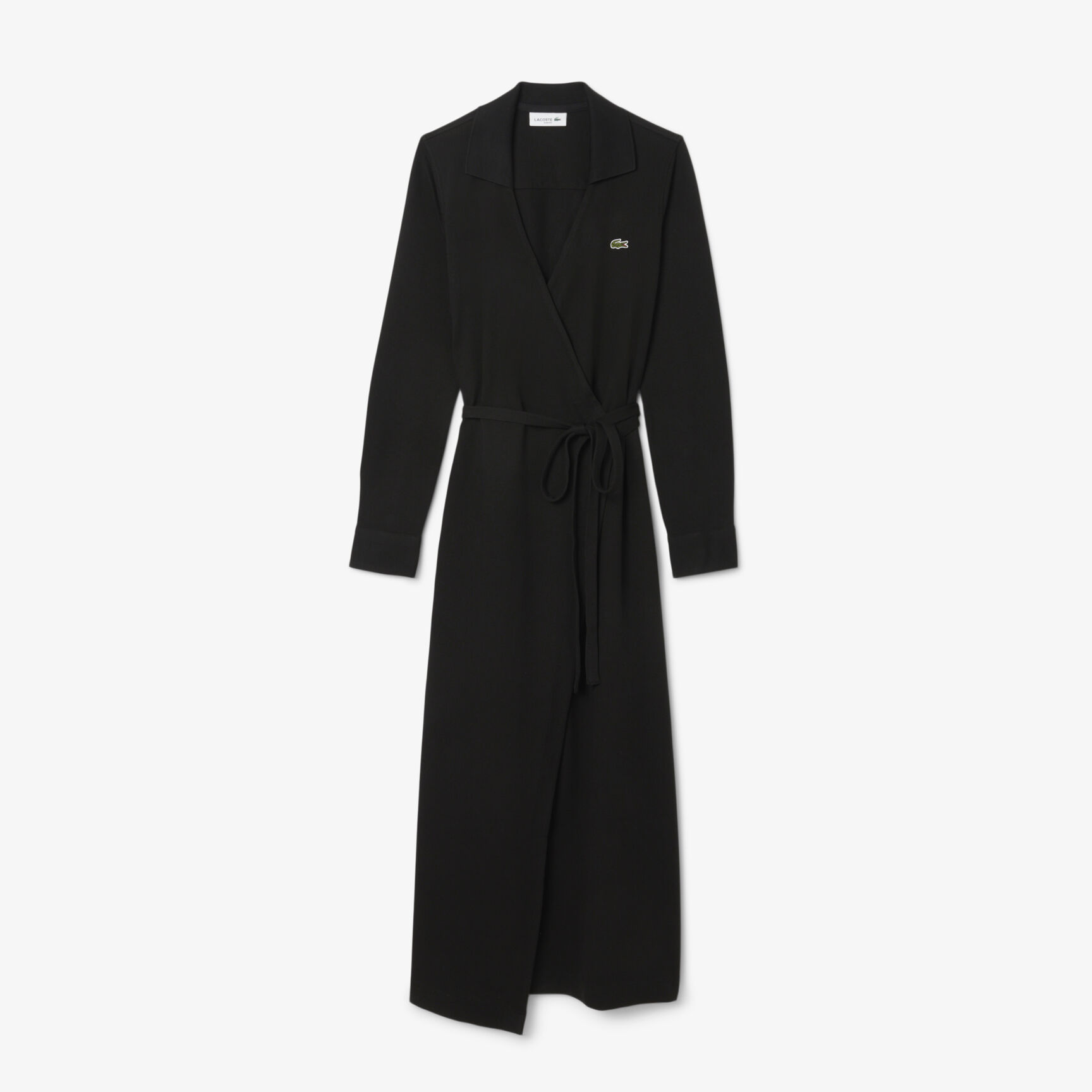 فستان بولو بقصة ضيقة وملفوف