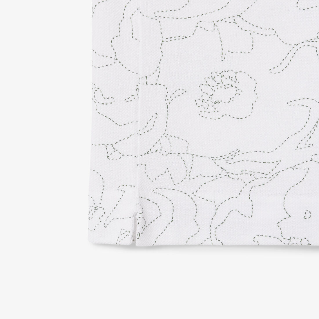 Original L.12.12 Flower Print Polo Shirt Original L.12.12 Flower Print Polo Shirt