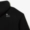 lacoste short cut cotton hoodie