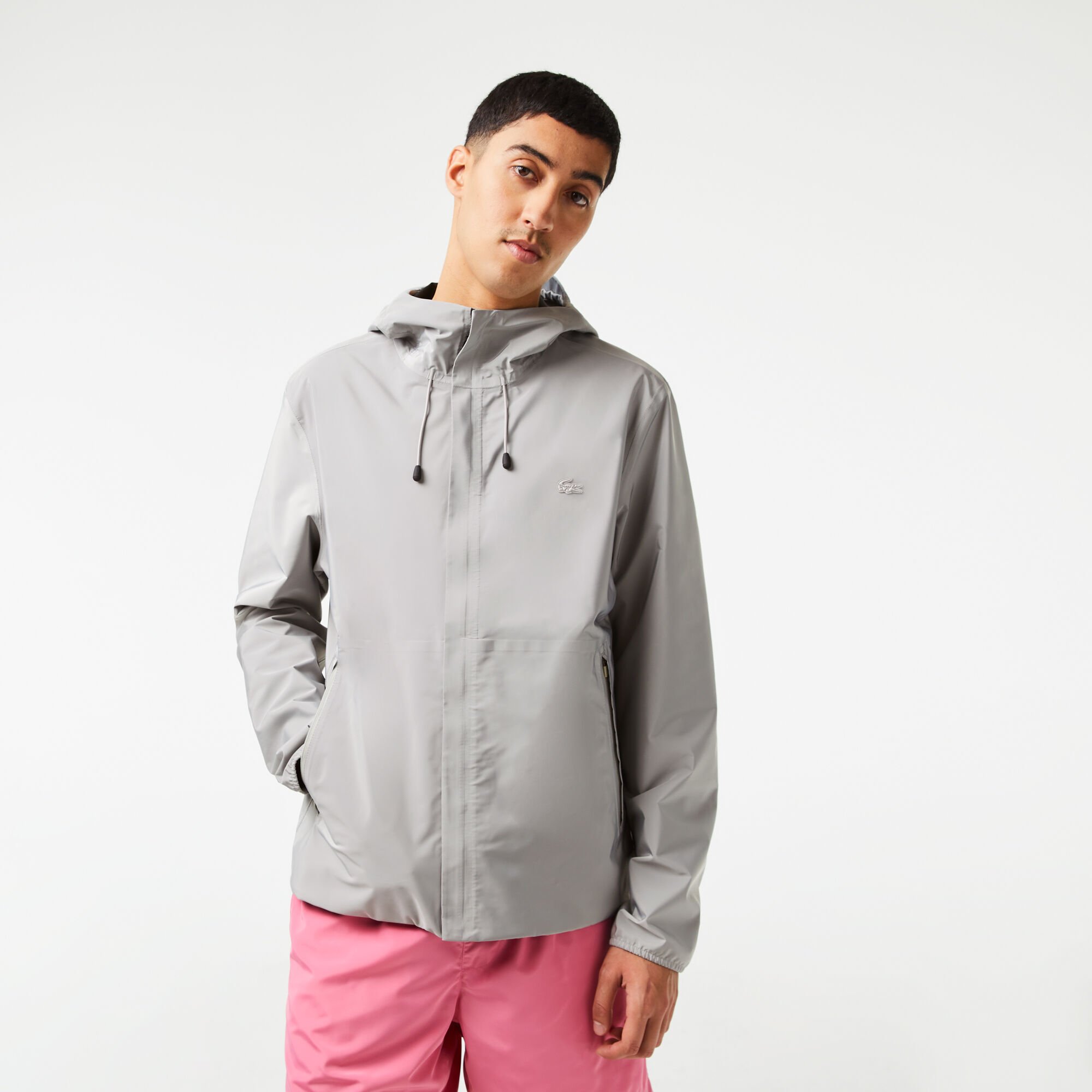 Buy Men s Lacoste Waterproof Short Sportsuit Track Jacket Lacoste EG