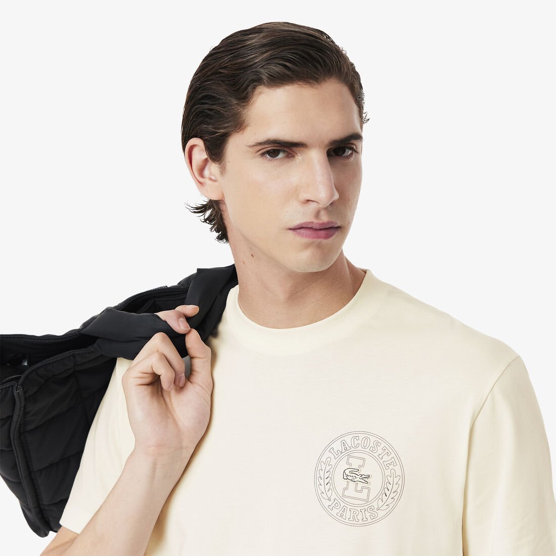 تي شيرت جيرسي يشعار الماركة تي شيرت جيرسي يشعار الماركة