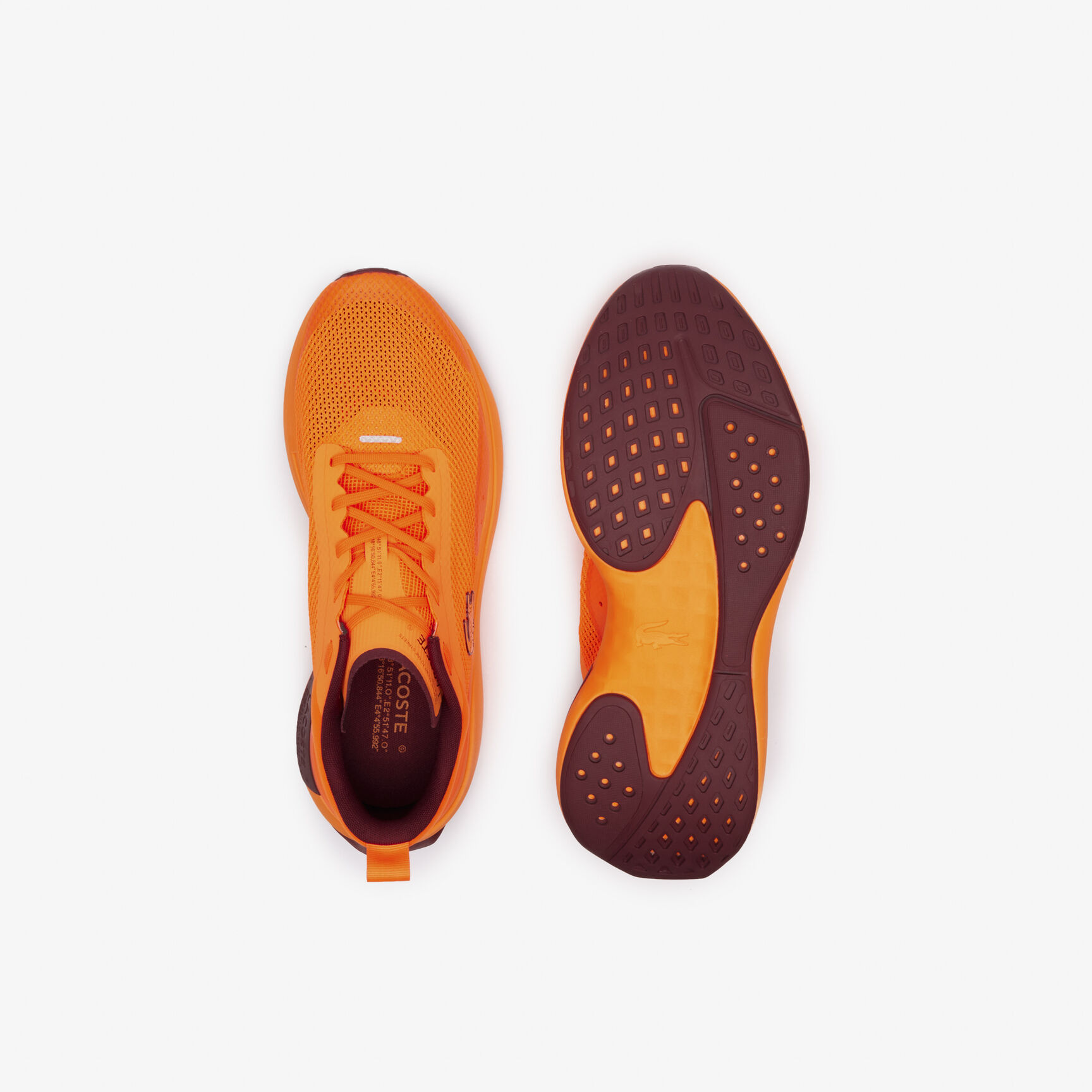 Men's Lacoste Run Spin Evo Breathable Mesh Trainers Men's Lacoste Run Spin Evo Breathable Mesh Trainers