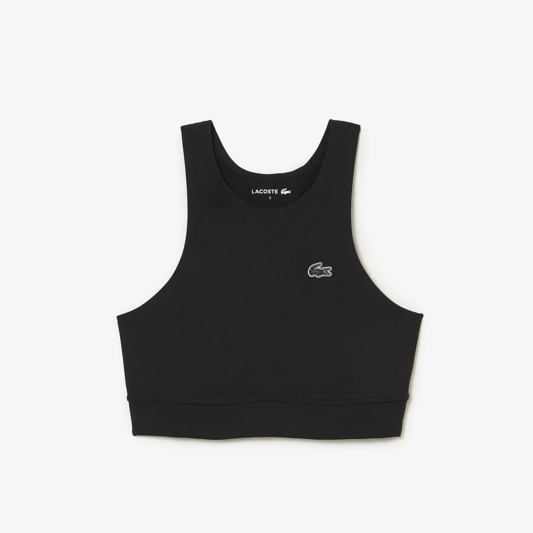 Women's Lacoste Quick-Dry Recycled Polyamide Stretch Bra women s lacoste quick dry recycled polyamide stretch bra