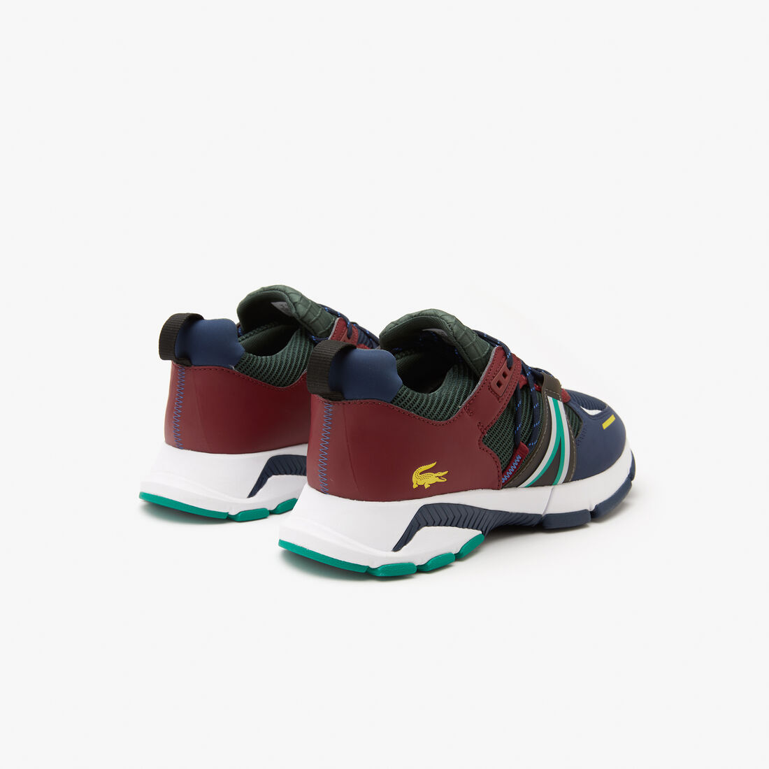 Men's Lacoste L003 Textile Color-Pop Sneakers Men's Lacoste L003 Textile Color-Pop Sneakers