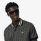lacoste classic fit monogram jacquard polo shirt