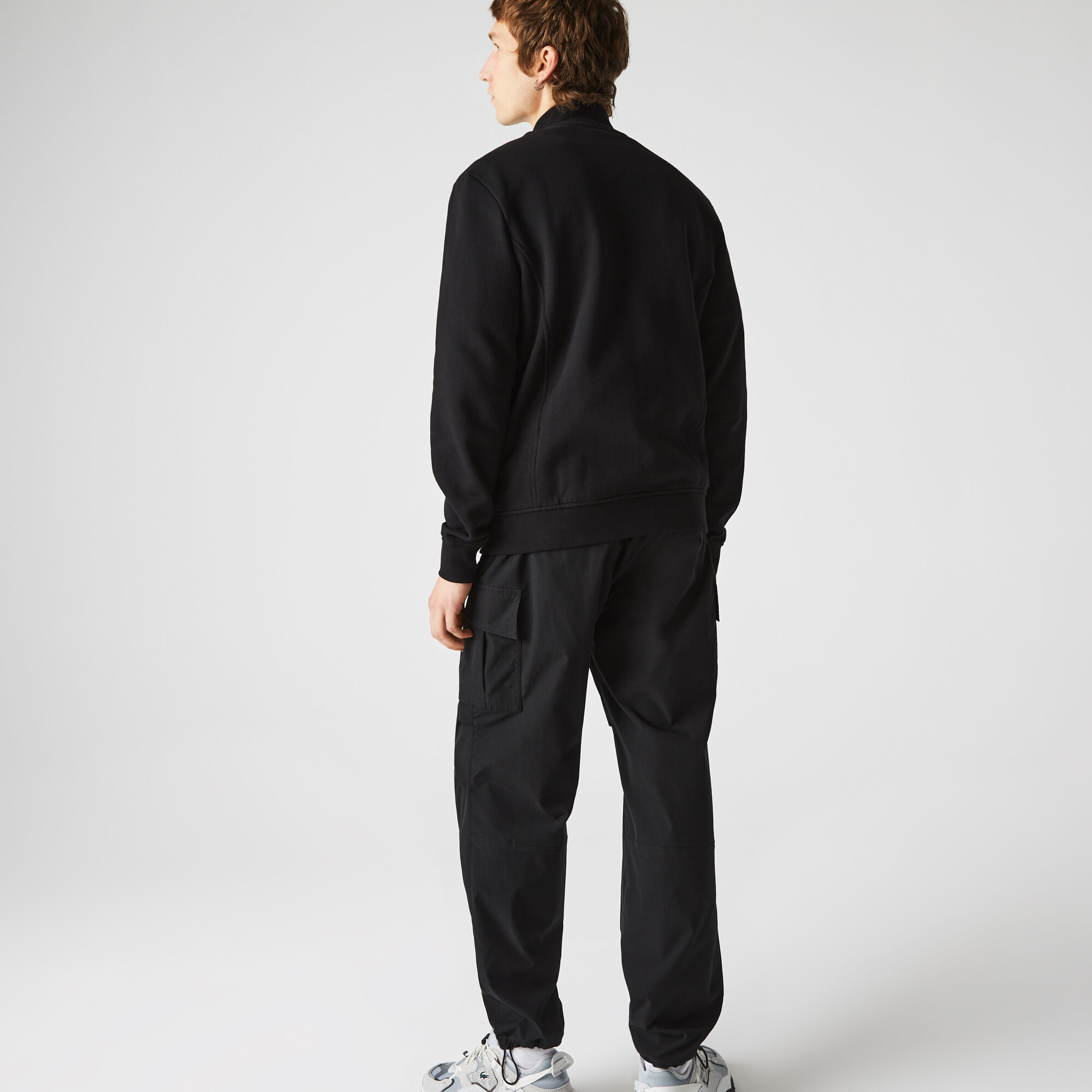 Men's Lacoste SPORT Cotton Blend Fleece Zip Sweatshirt Men's Lacoste SPORT Cotton Blend Fleece Zip Sweatshirt