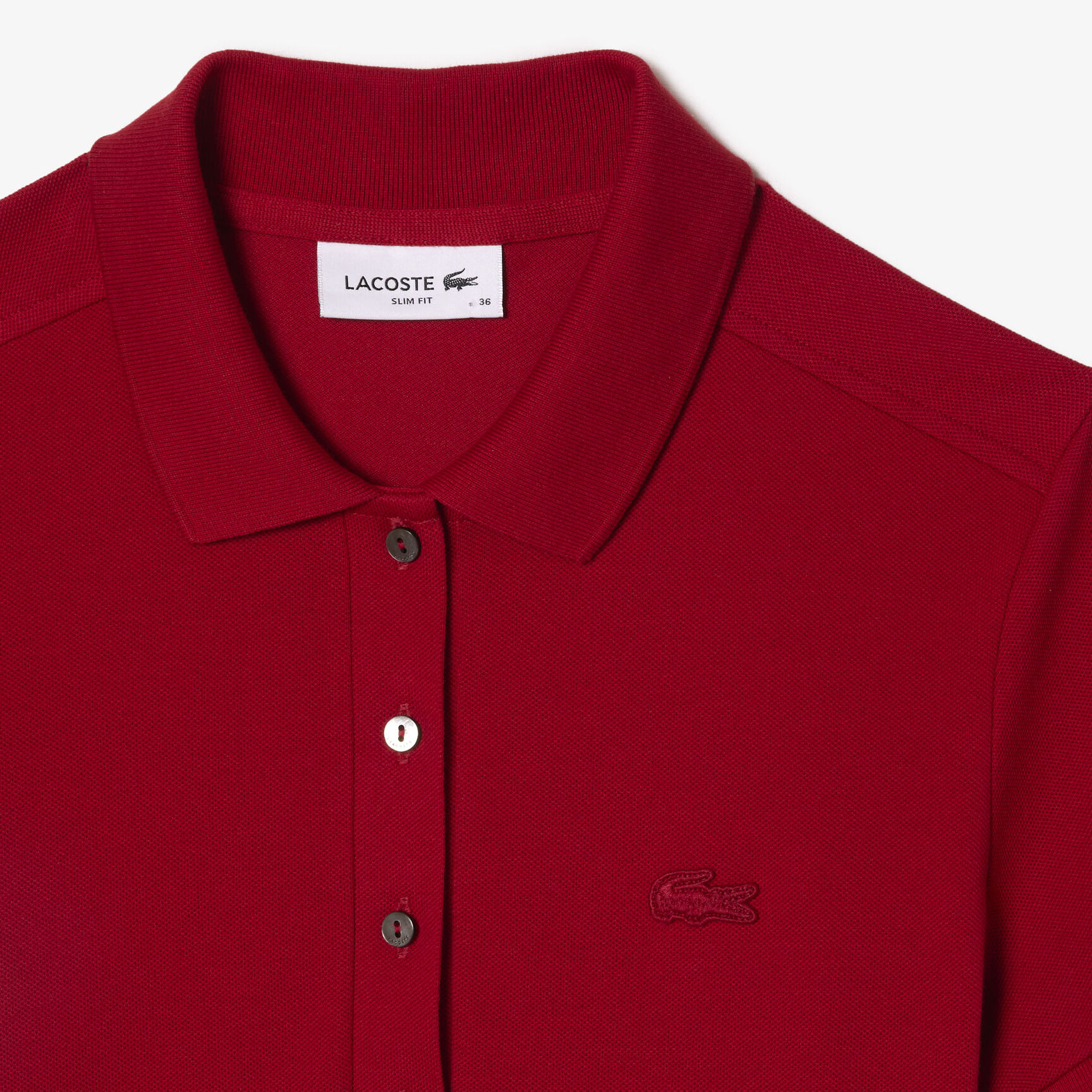 L.12.D Slim Fit Stretch Petit Pique Polo Shirt