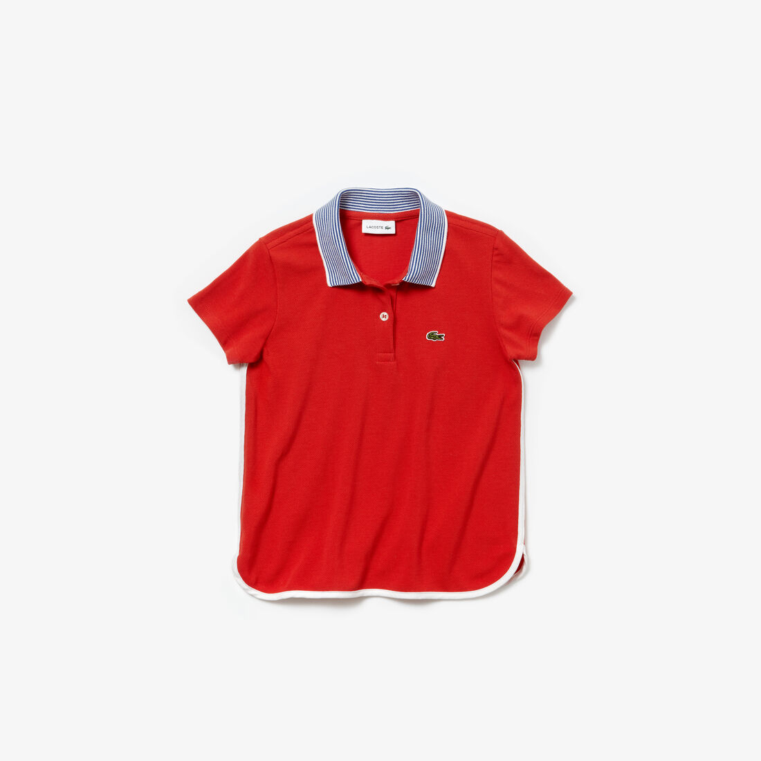 Girls' Lacoste Colourblock Petit Piqué Polo Shirt