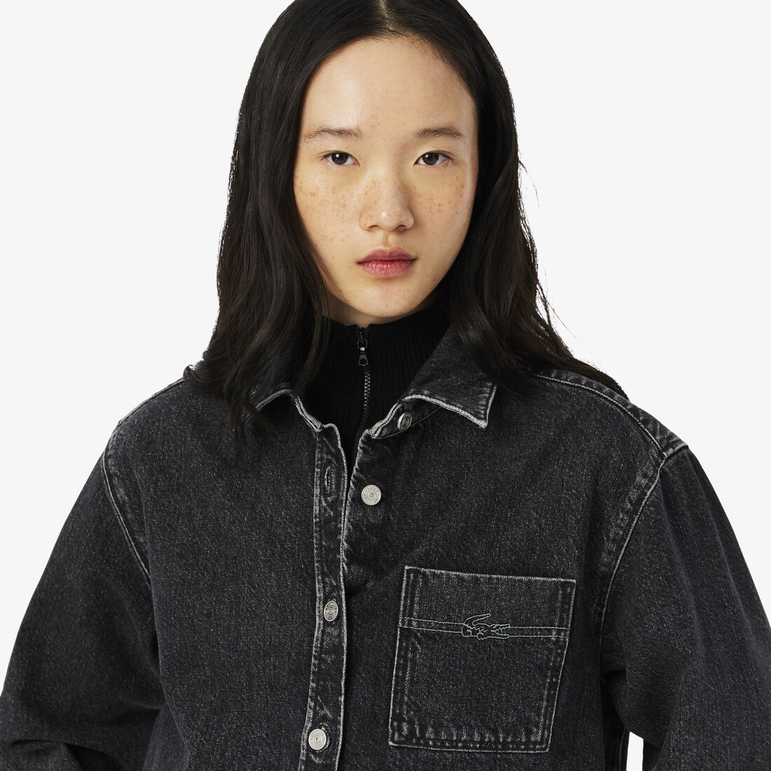 Oversized Denim Overshirt Oversized Denim Overshirt