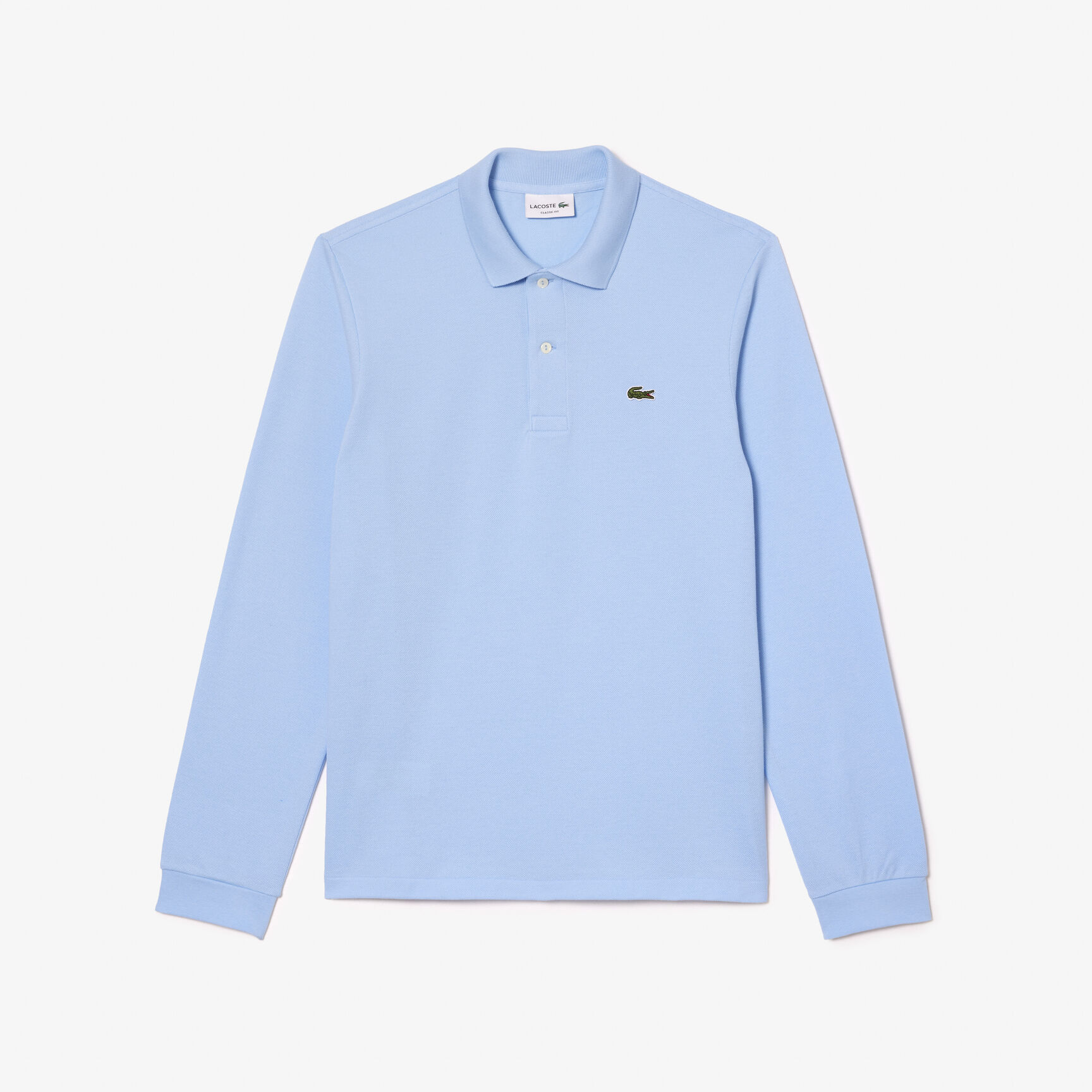 Classic Fit Long Sleeved L.12.12 Polo Shirt