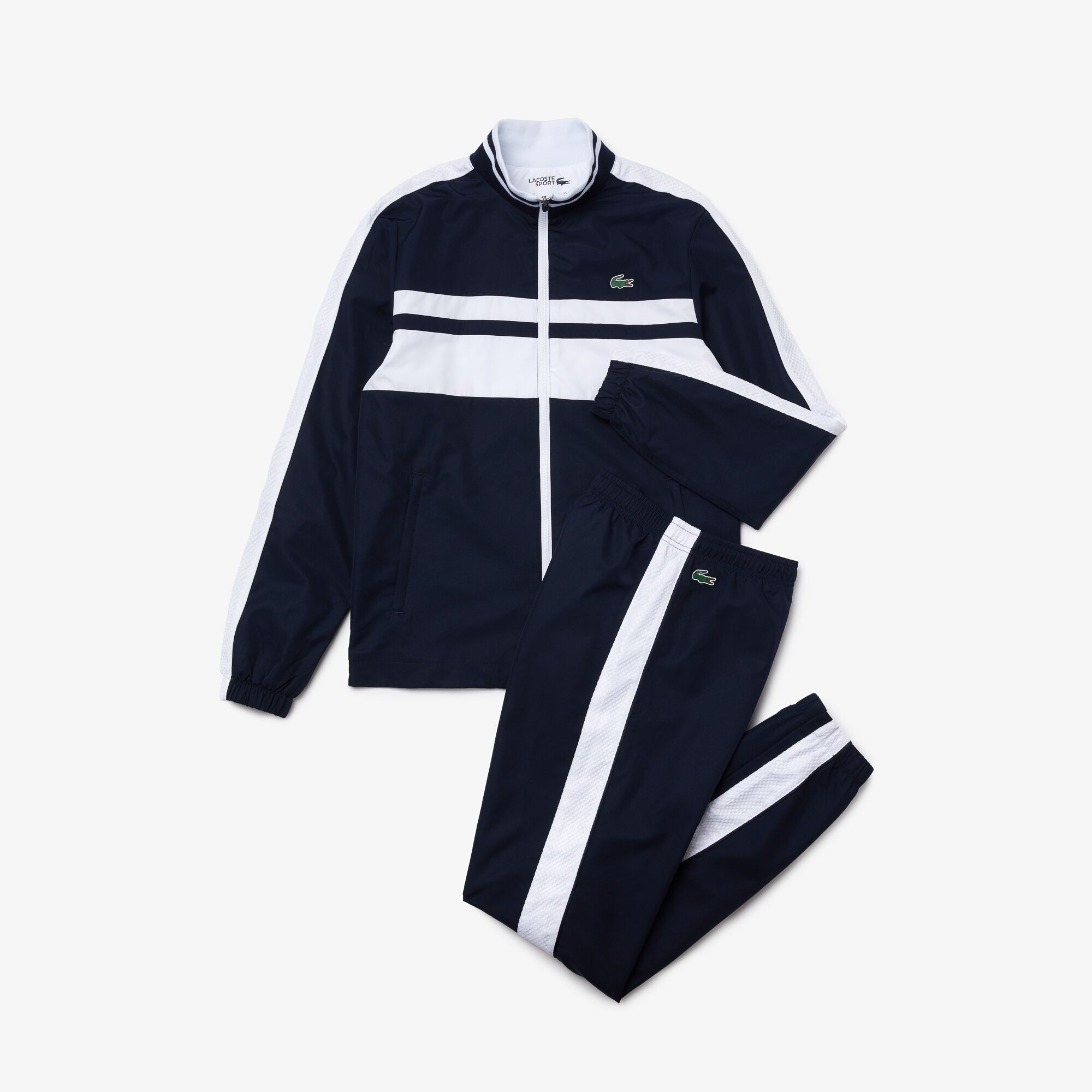 Men’s Lacoste SPORT High Neck Tennis Tracksuit Men’s Lacoste SPORT High Neck Tennis Tracksuit