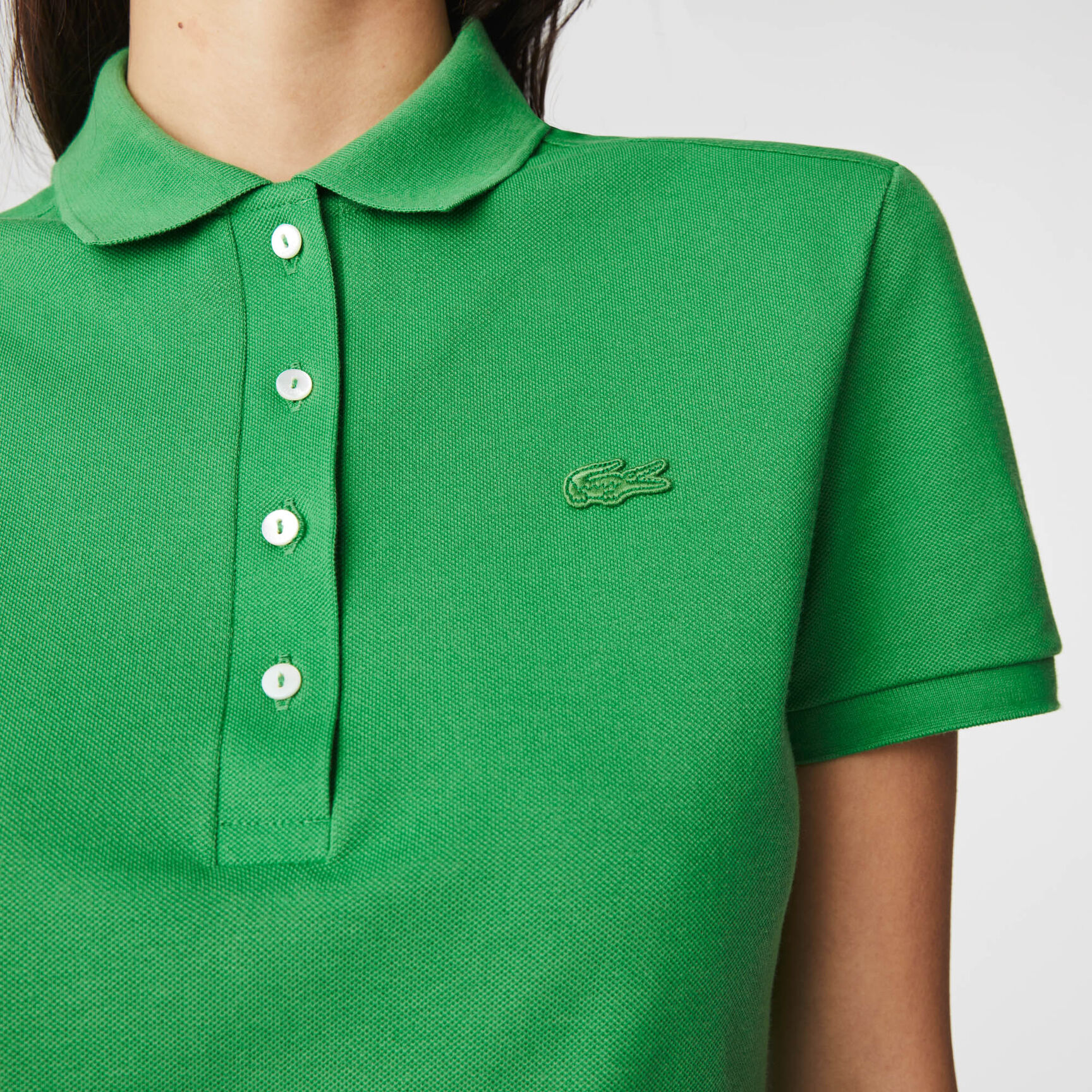 L.12.D Slim Fit Stretch Petit Pique Polo Shirt