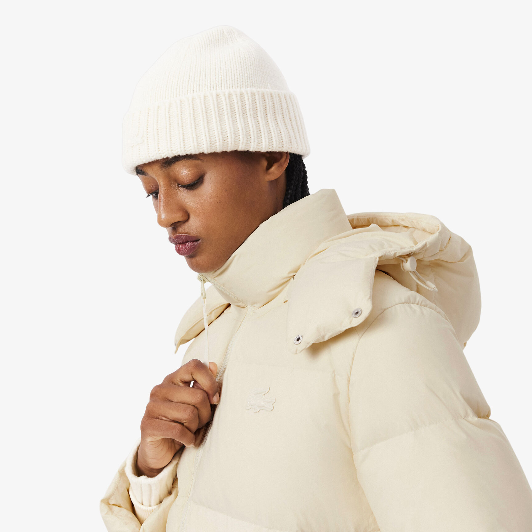 Relaxed Fit Hooded Down Jacket