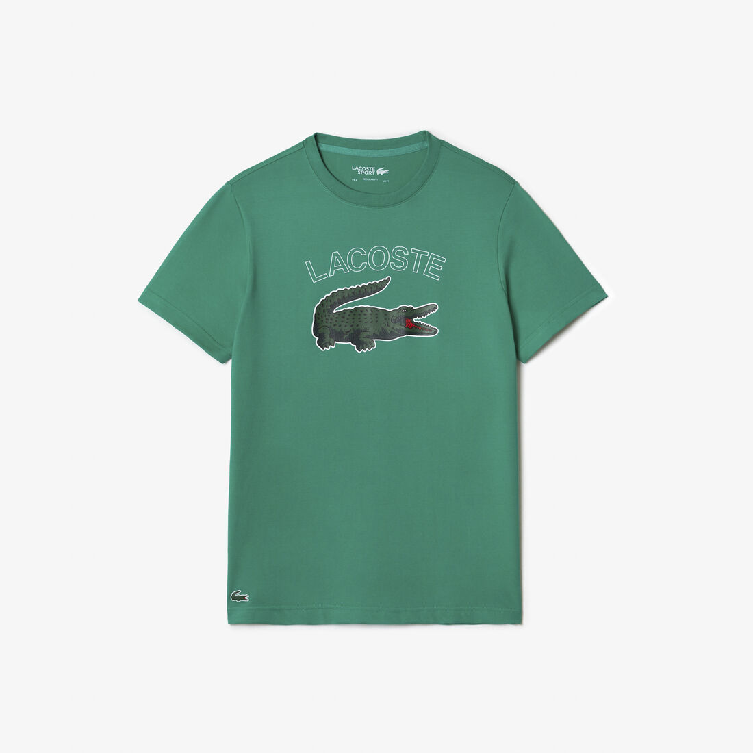 تيشيرت جيرسيه بطبعة تمساح للرجال مجموعة Lacoste SPORT