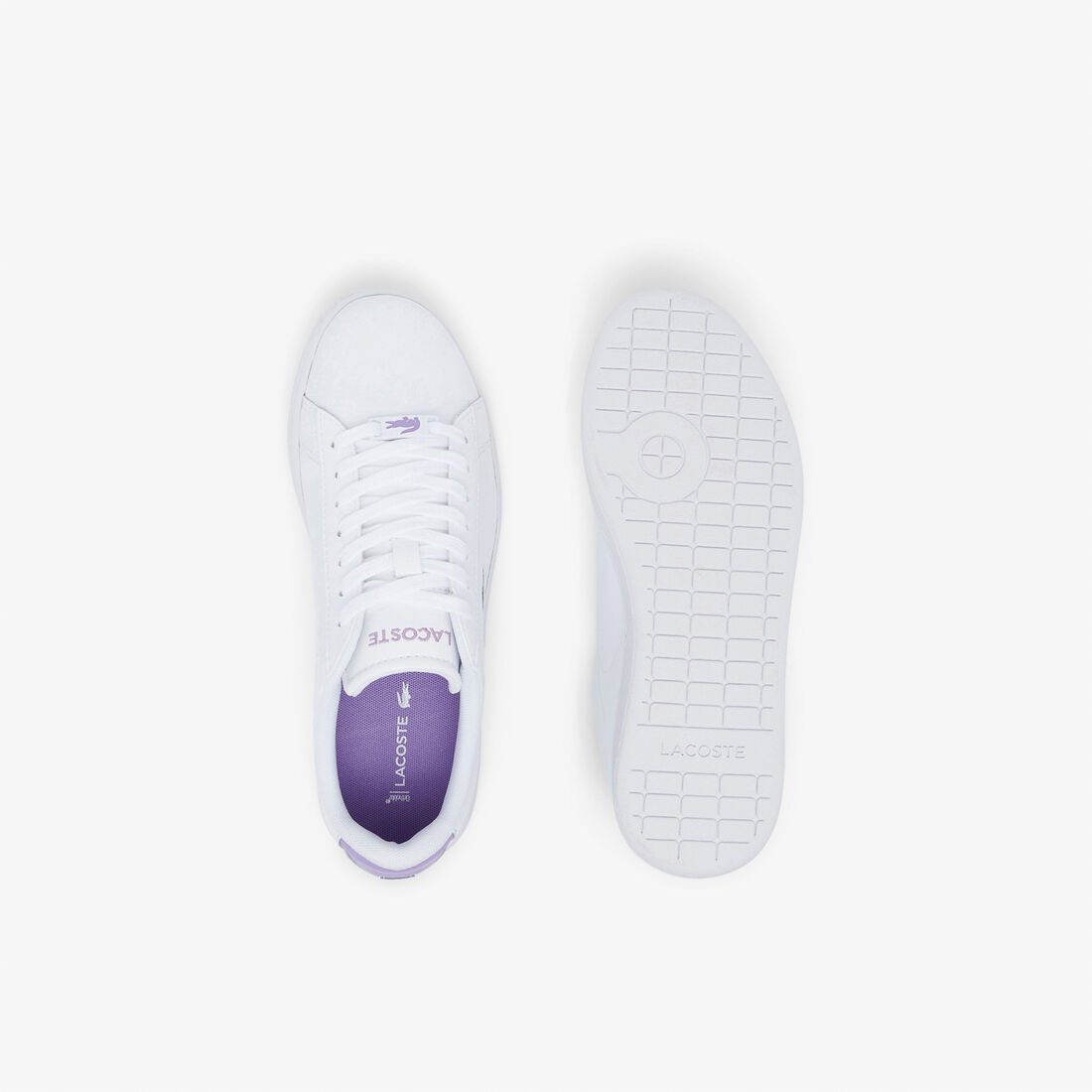 سنيكرز لاكوست كارنابي جلد بكعب بارز للنساء سنيكرز لاكوست كارنابي جلد بكعب بارز للنساء