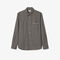 lacoste regular fit printed cotton shirt