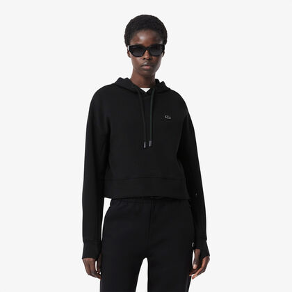 Short Cut Cotton Hoodie