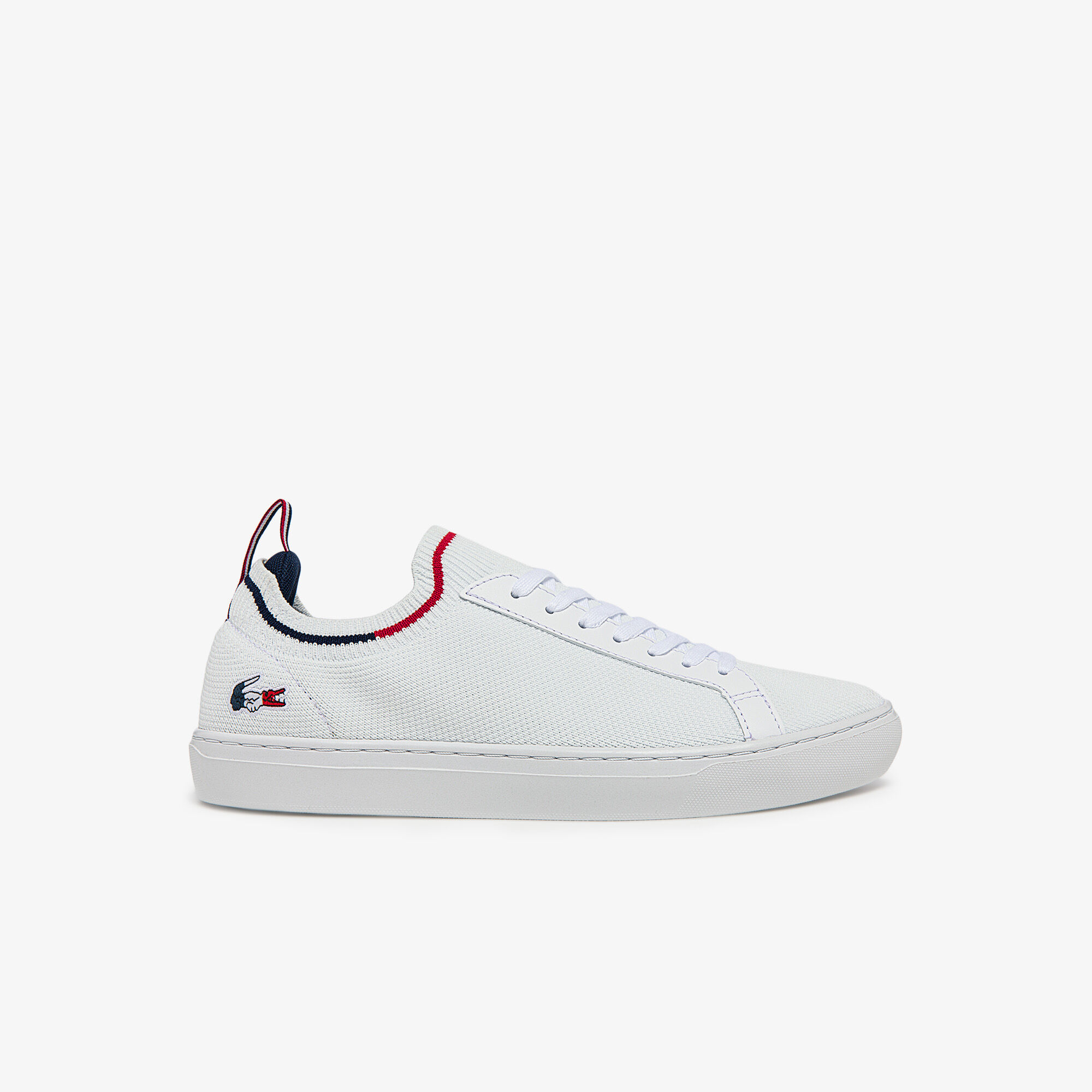 Men s La Pique Textile Tricolour Trainers