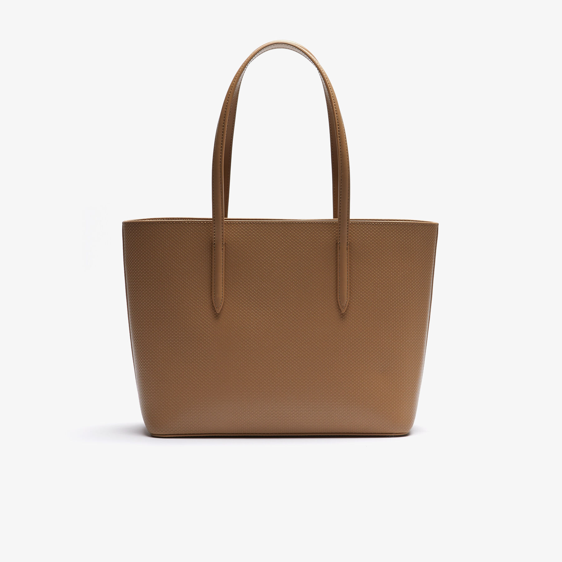 Women’s Chantaco Piqué Leather Tote Bag lacoste women s chantaco piqu leather tote bag