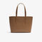 Women’s Chantaco Piqué Leather Tote Bag lacoste women s chantaco piqu leather tote bag