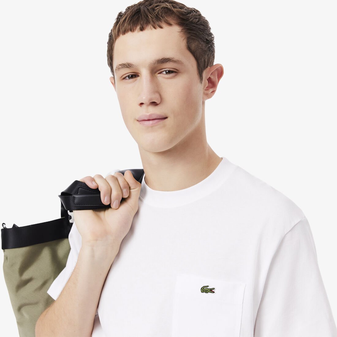 Cotton T-shirt with Breast Pocket Cotton T-shirt with Breast Pocket