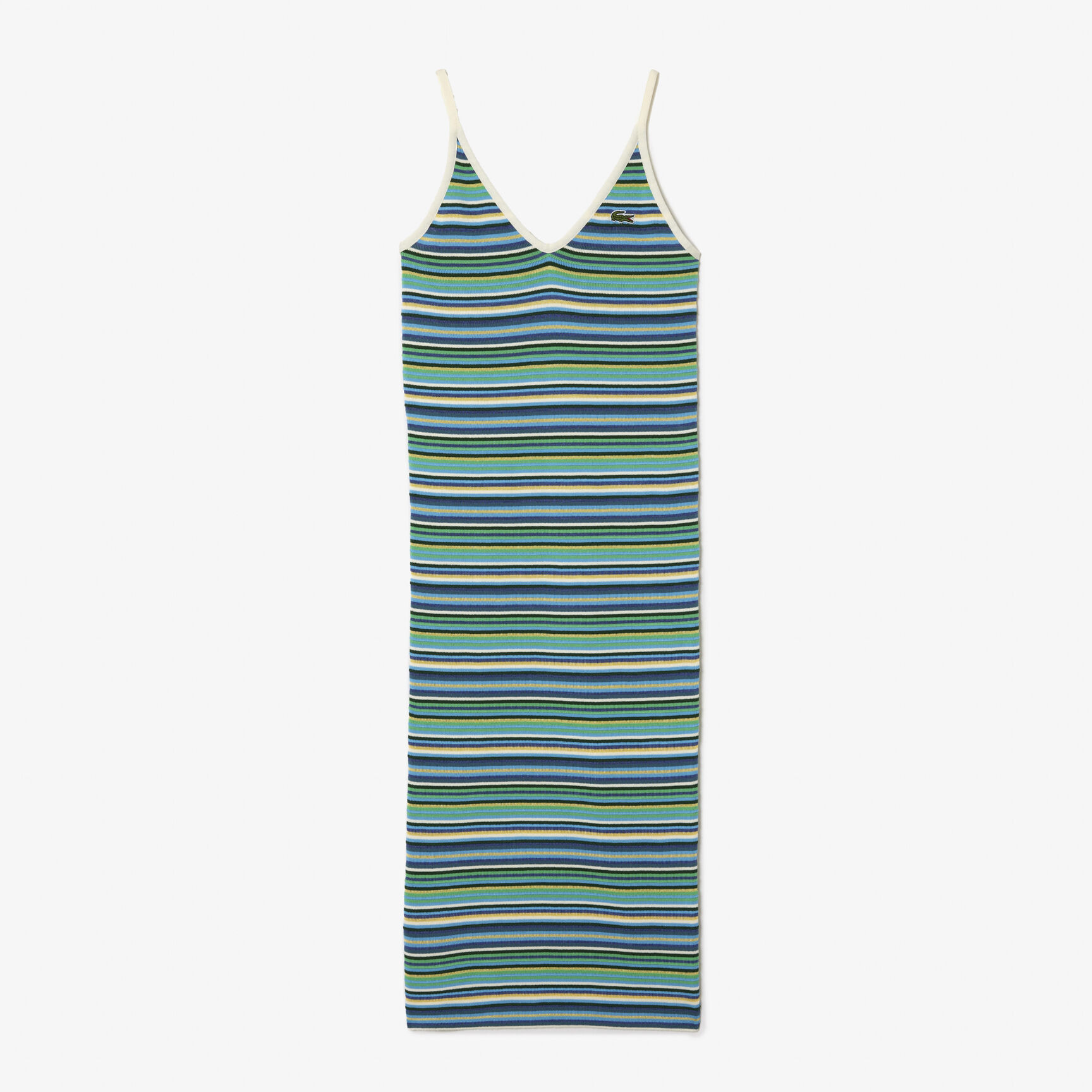 Strappy Striped Cotton Maxi Dress Strappy Striped Cotton Maxi Dress