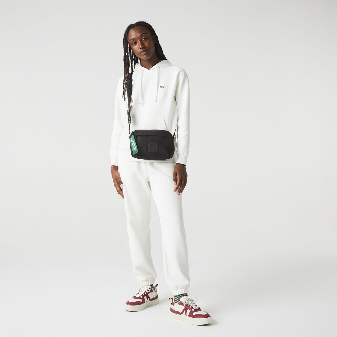 Women's Lacoste Signature Patch Crossover Bag Women's Lacoste Signature Patch Crossover Bag