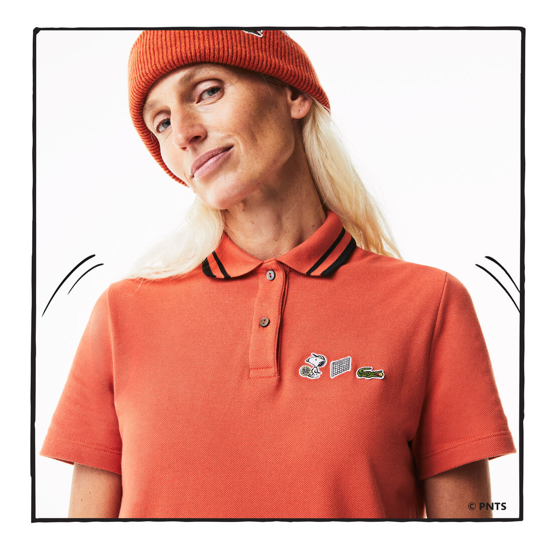 Women’s Lacoste x Peanuts Organic Cotton Polo Dress Women’s Lacoste x Peanuts Organic Cotton Polo Dress