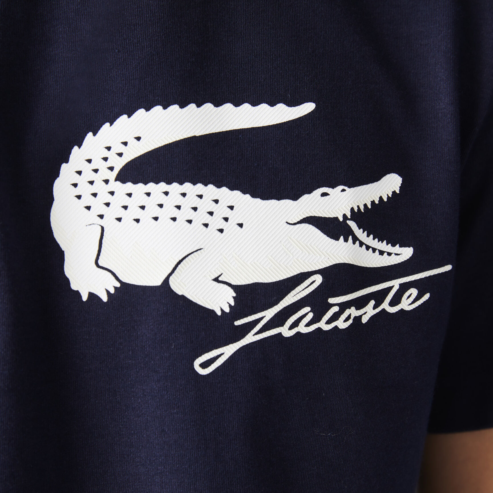 Men’s Lacoste SPORT French Open Edition Crocodile Print T-shirt Men’s Lacoste SPORT French Open Edition Crocodile Print T-shirt