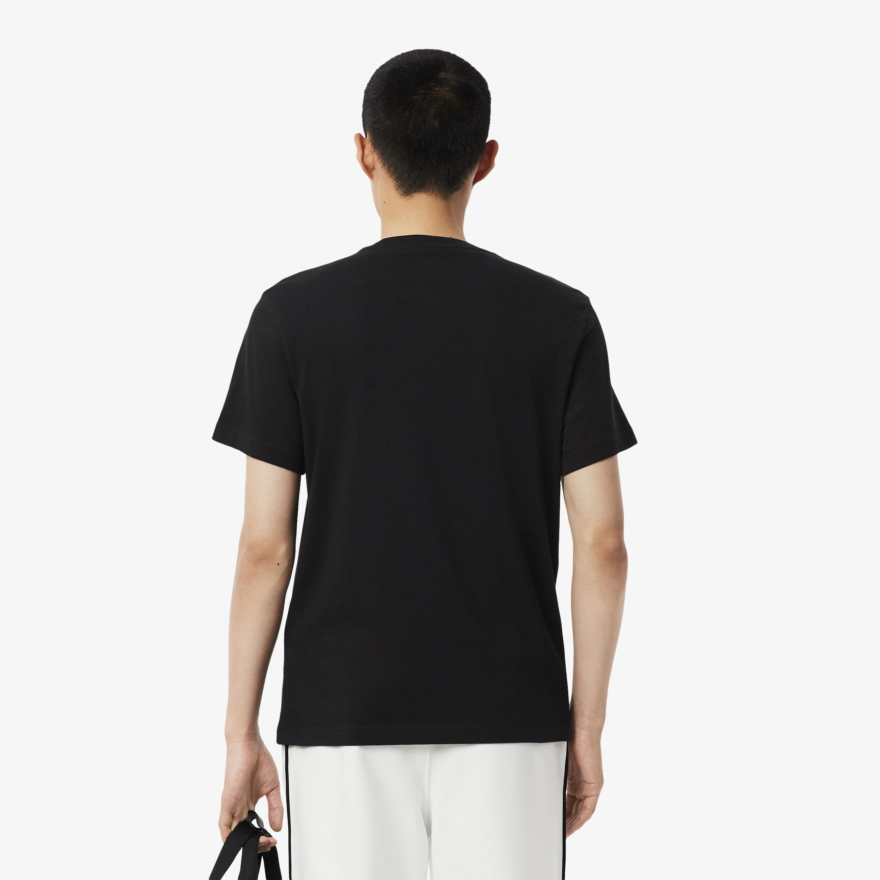 Lacoste Trim Cotton Jersey T-shirt