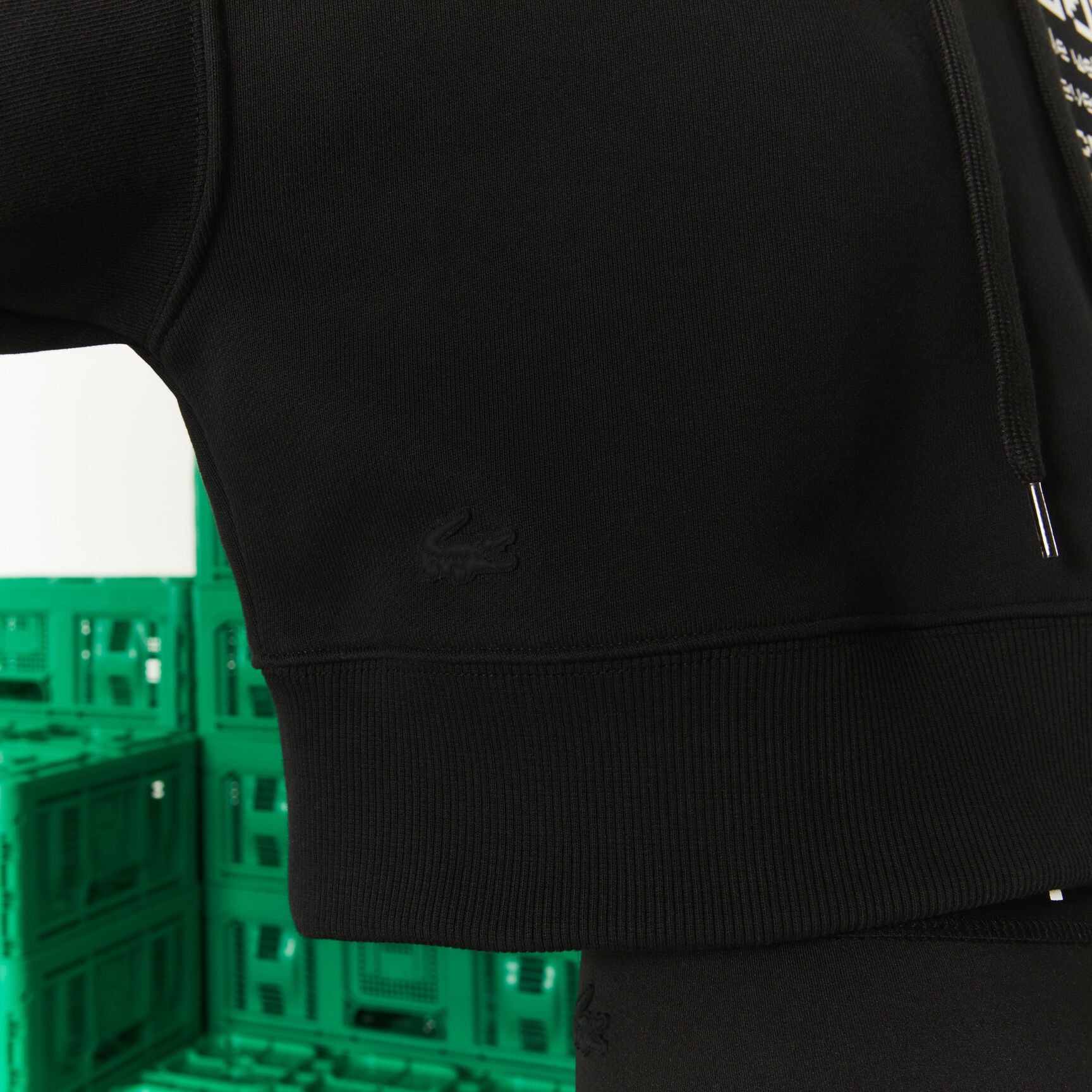 هودي صوف بقصة فضفاضة للنساء مجموعة Lacoste L!VE × Minecraft هودي صوف بقصة فضفاضة للنساء مجموعة Lacoste L!VE × Minecraft